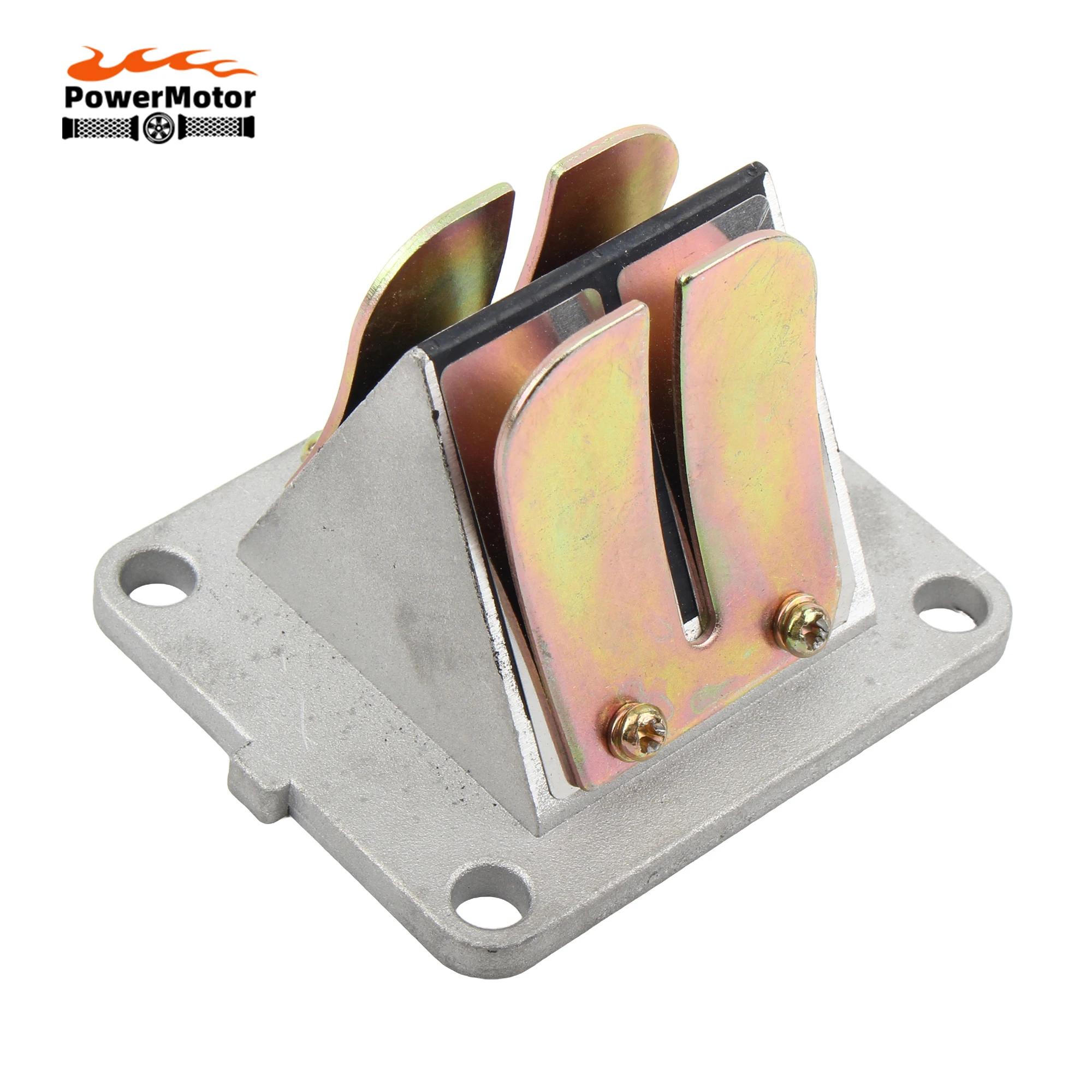Bloque de válvula de lengüeta para ciclomotor de 2 tiempos, para Yamaha RS125 RXK 125cc, válvulas de lengüeta para motocicleta con membrana de pétalos, piezas de motor Assy
