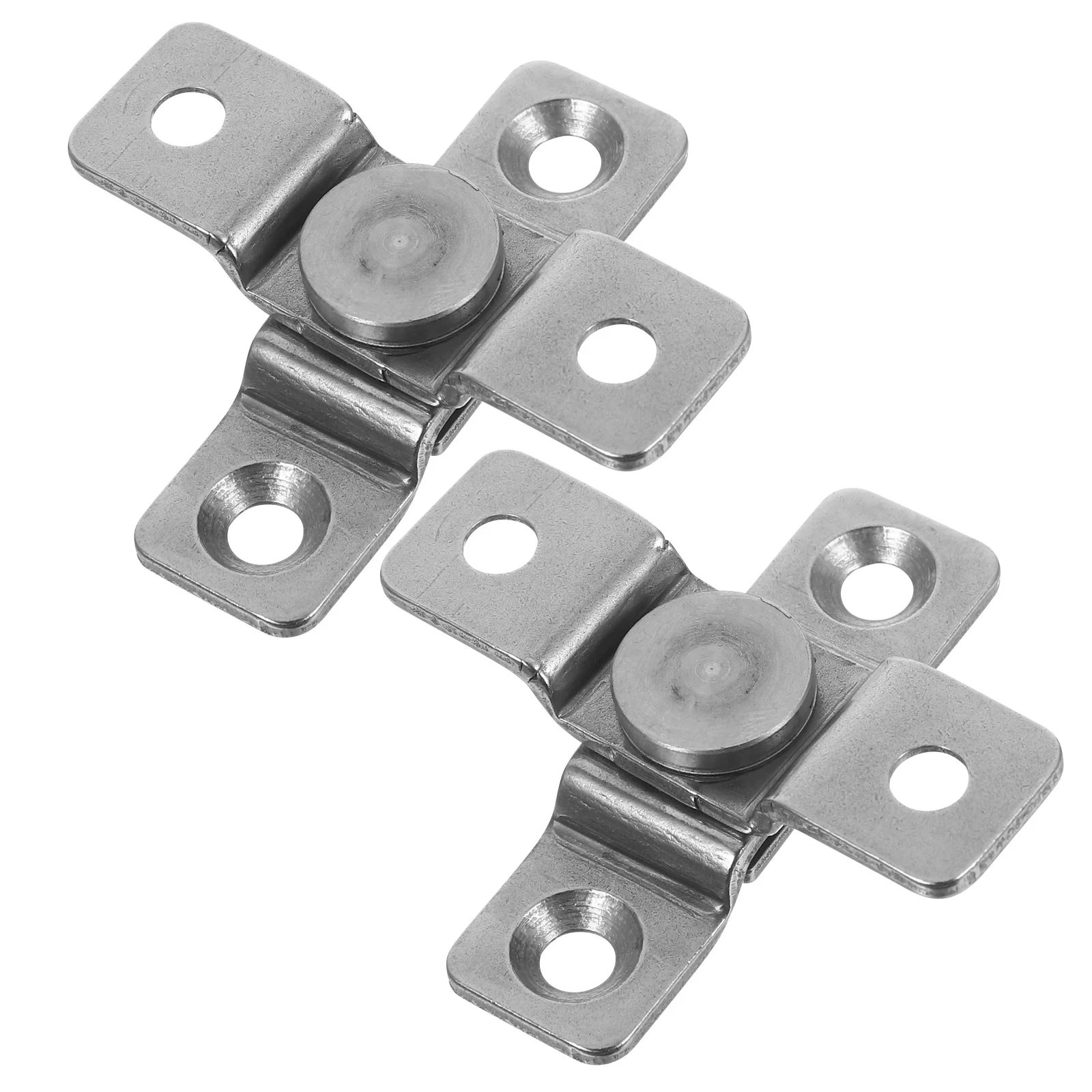 

2pcs Stainless Steel Damping Hinges Heavy Duty Torque Positioning Shaft Hidden Adjustable Pivot Hinge For Cabinet Doors Folding