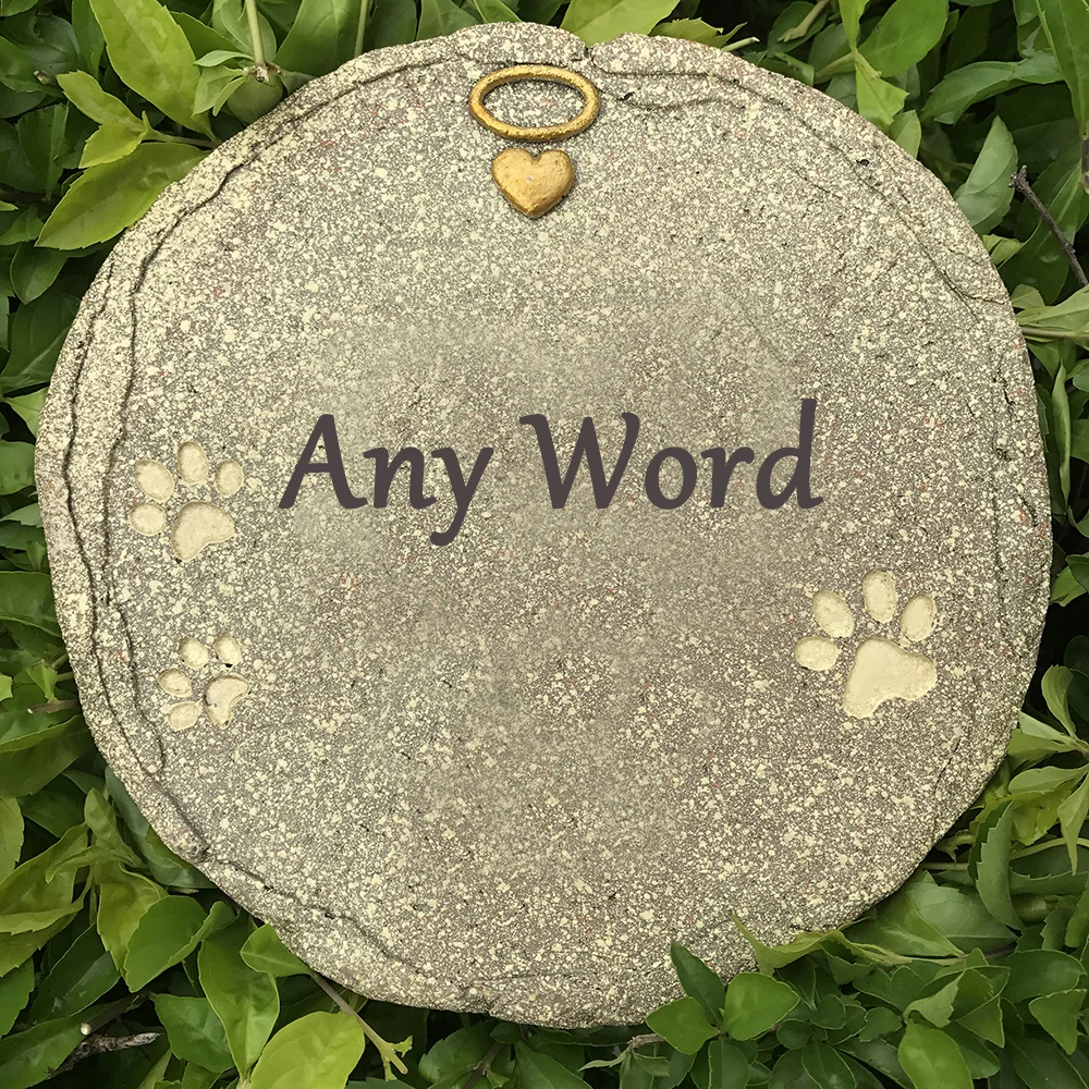 

Personalized Pet Grave Markers Memorial Stones, Memorial Plaque for Pets, Dog, Cat, Sympathy for Pet Lost Gifts