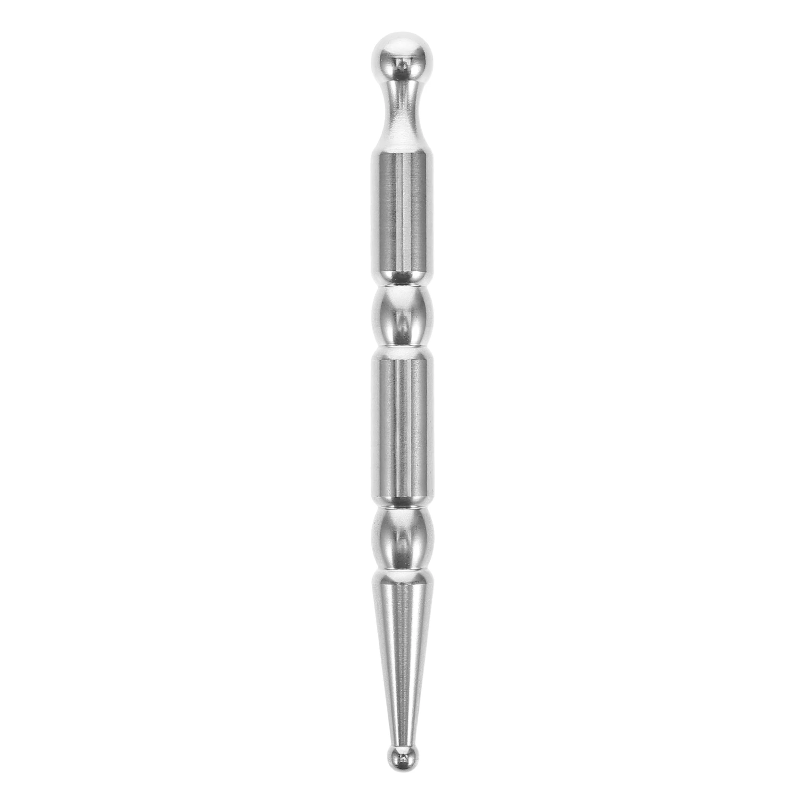 

Stainless Steel Acupressure Massage Stick Compact Fullbody Pressure Point Massager Facial Sculpting Tool Foot Roller