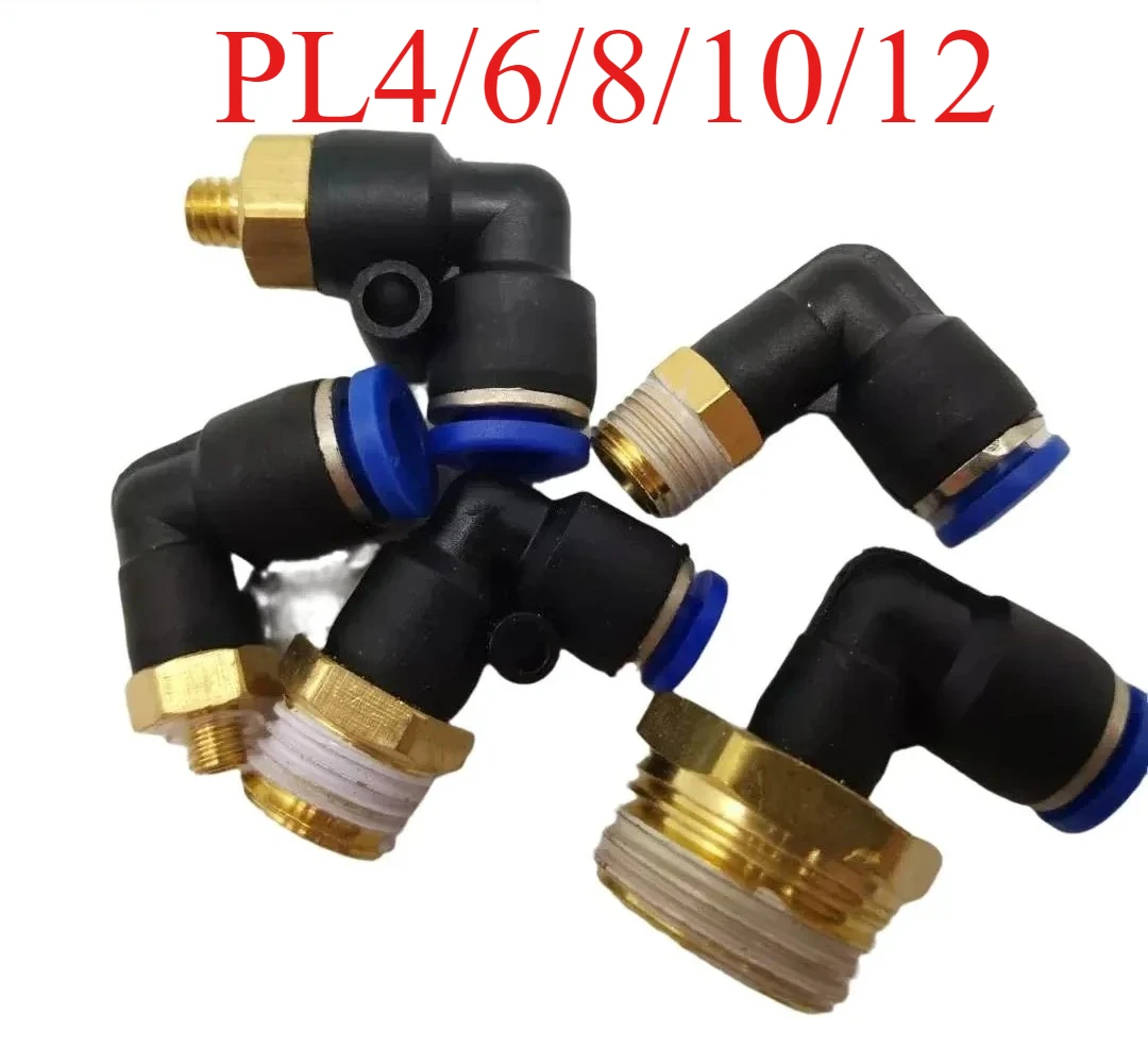 ‌PL Type Air Hose Fittings - Quick Connect Pneumatic Couplers for Air Compressor Tools & Industrial Machinery