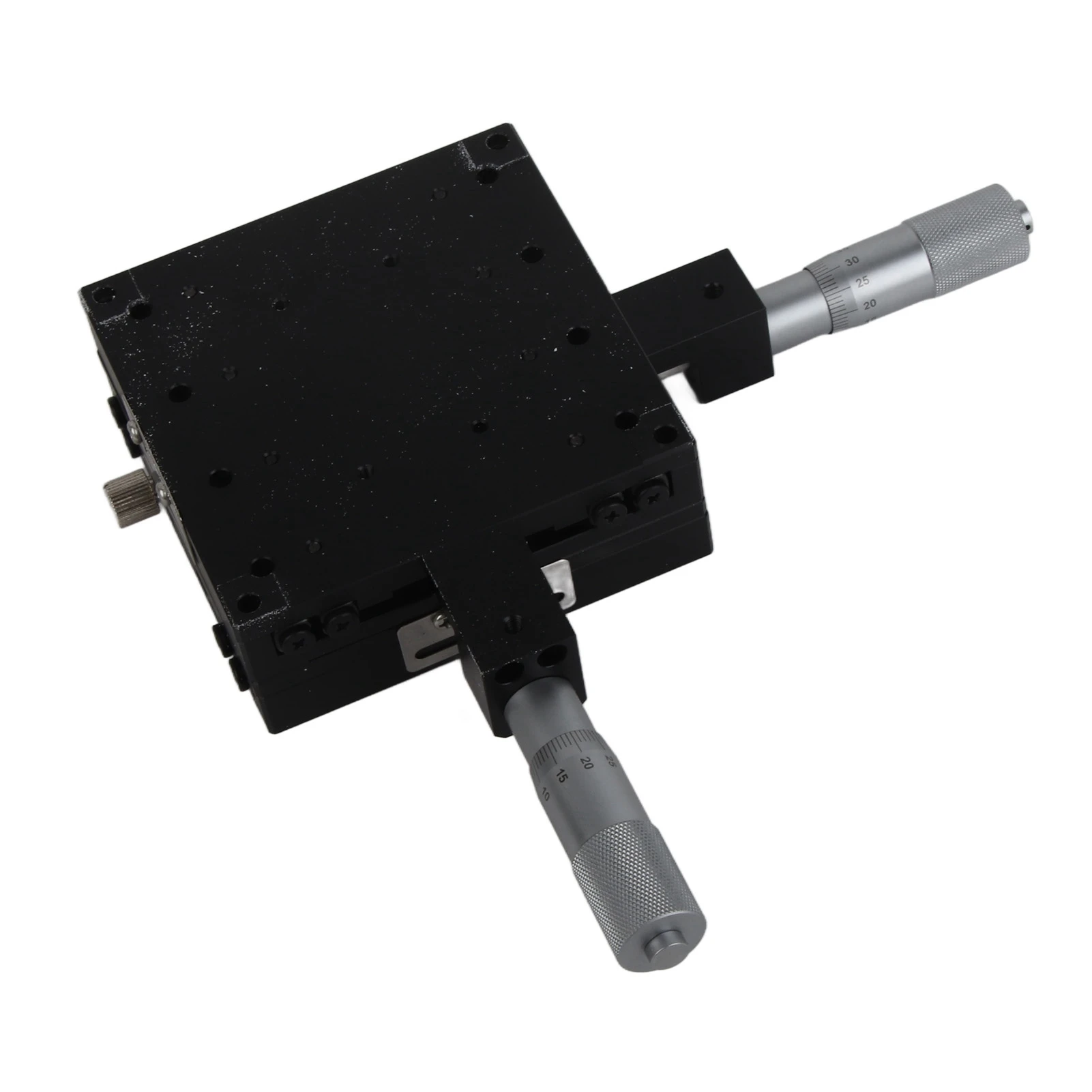 SEMY100‑AC Micrometer Manual Slide Table Trimming Platform Cross Roller Stages 100*100*40mm XY Linear Guide Sliding Track