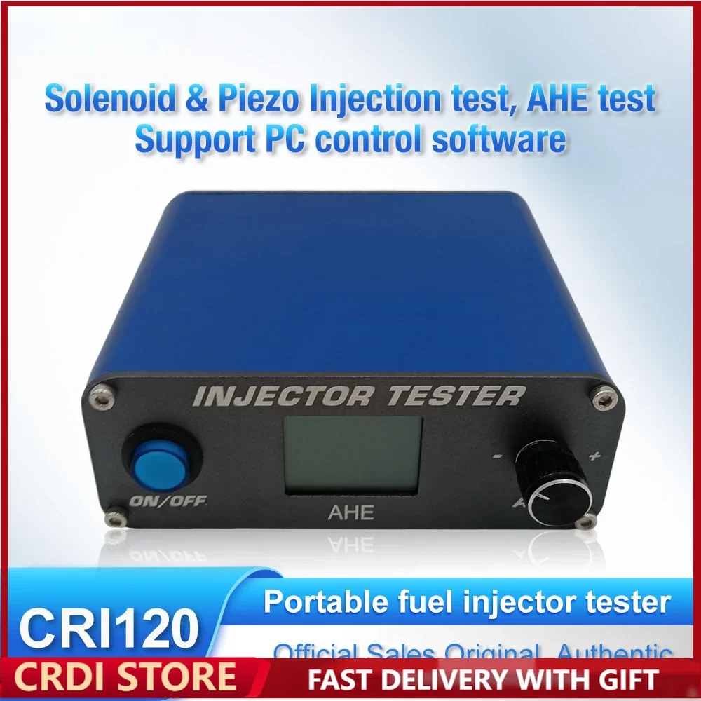 CRI120 Piezo Fuel Injector Tester With AHE USB Function For Bosch Densso Delphhi Testable electromagnetic injector