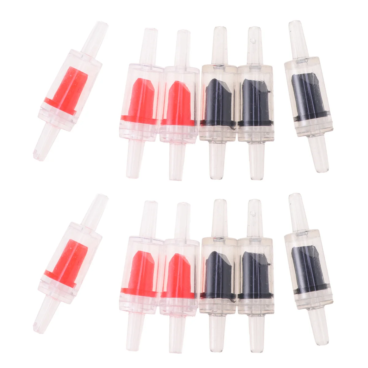 

16Pcs Aquarium Check Valve Plastic Air Pump One Way Flow Control for Fish Tank Prevent Back Siphoning Reliable Performance