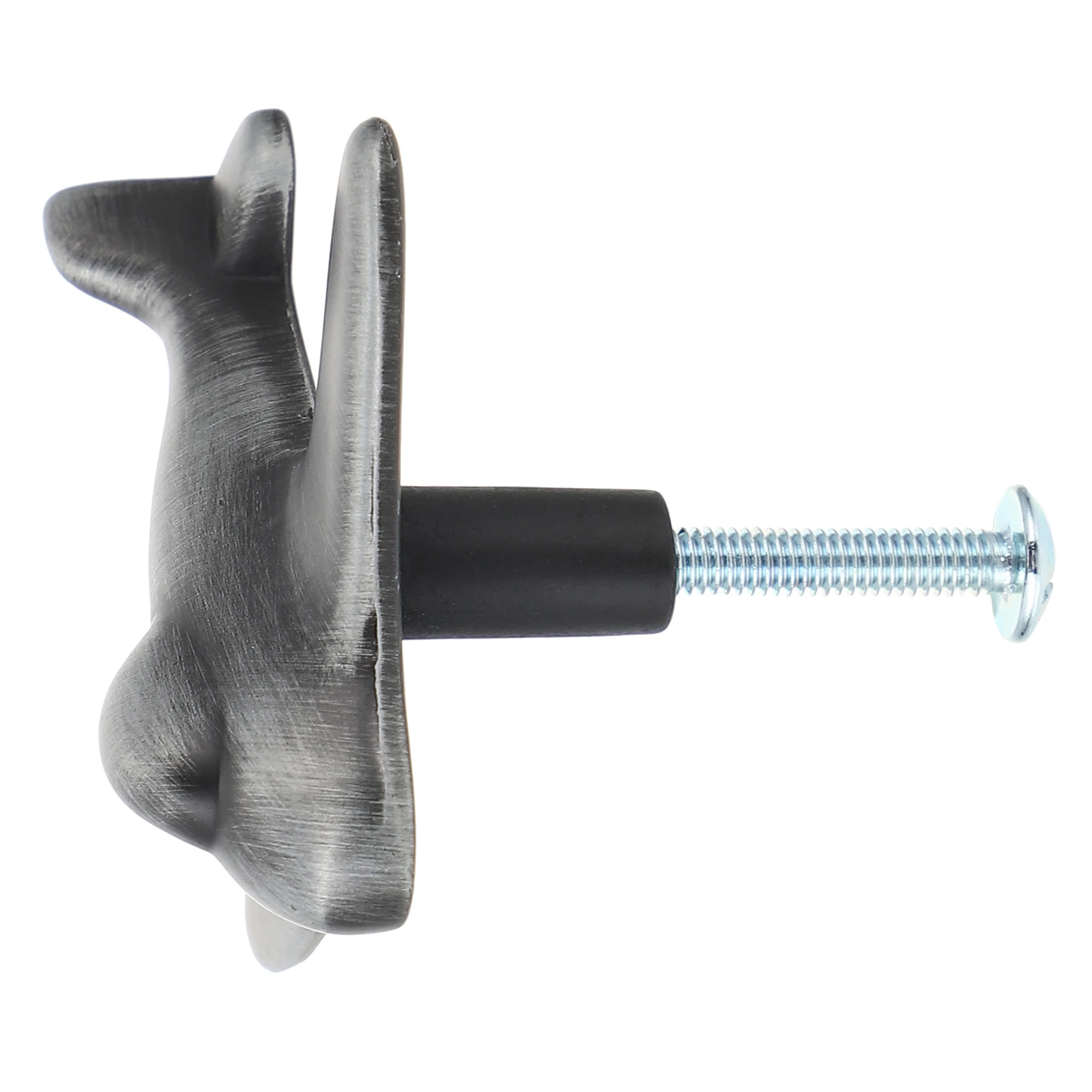 

1Set Airplane Shaped Zinc Alloy Cabinet Door Handle Nail for Kitchen Wardrobe Drawer Pull Bar Grey Cabinet Handle