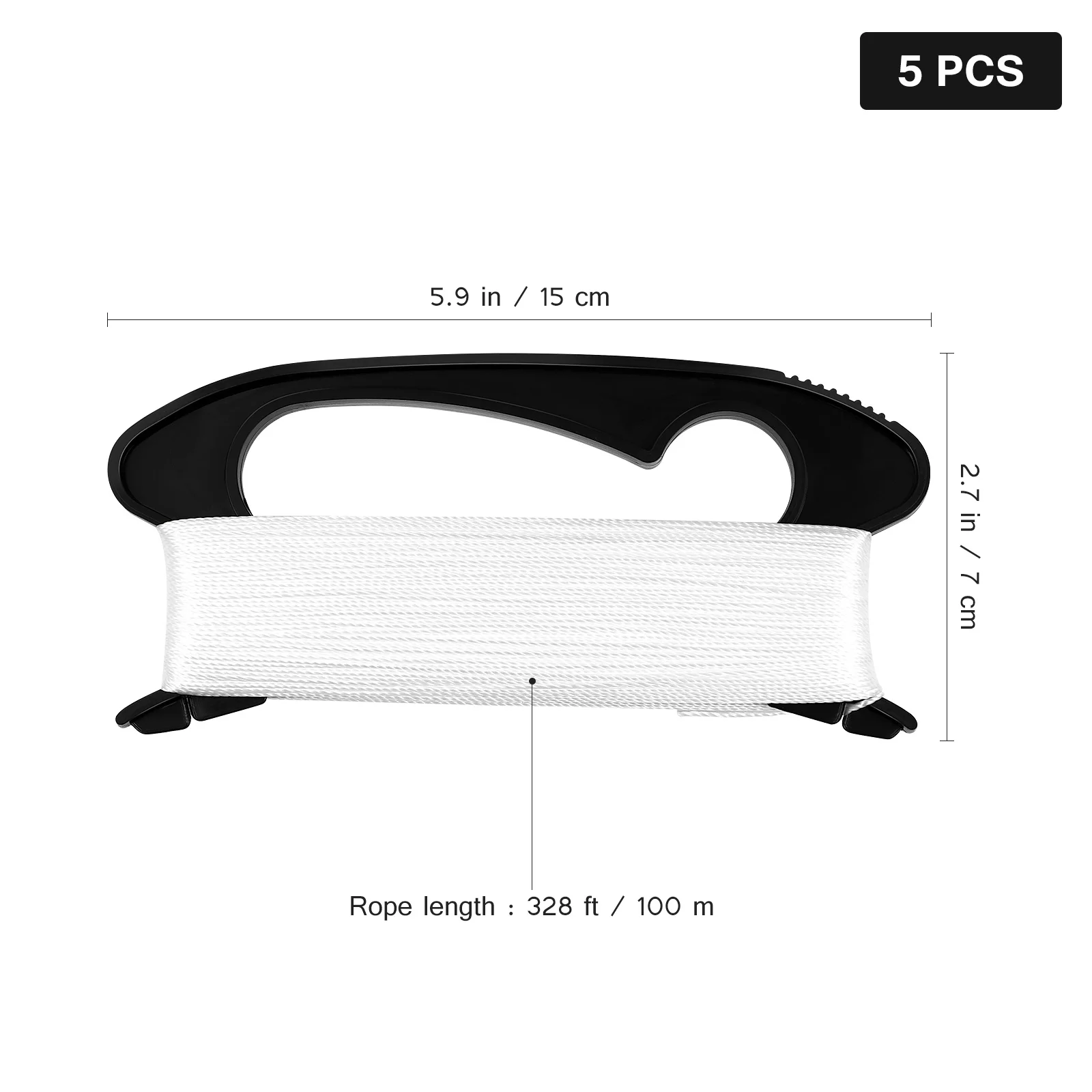 5 Pcs Winding Board with Kite Line Accessories Outdoor Sports Tool 100M Flying String