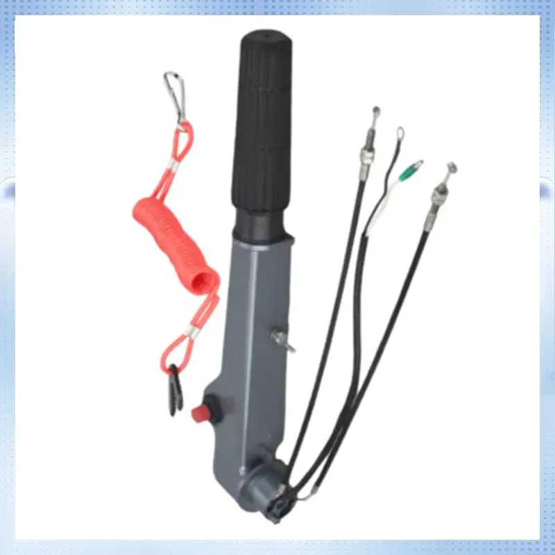 

NEW-63V-42111-01-4D Handle Steering Assy Withcable Foryamaha Outboard 9.9HP 15HP For63v-W0084-00 Boat Engine