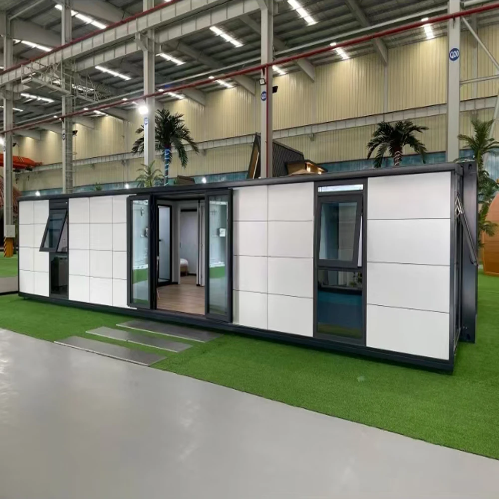 Luxury Custom Mobile Home - Quick Install Apple Cabin Folding Container House for Homestay Creative Apple Design