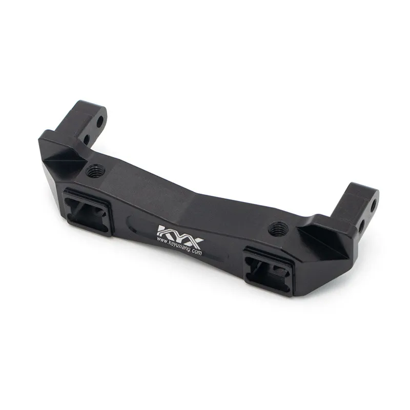 KYX simulation model car TRX-4 front anti-collision bracket aluminum alloy front beam bracket anti-collision fixing seat