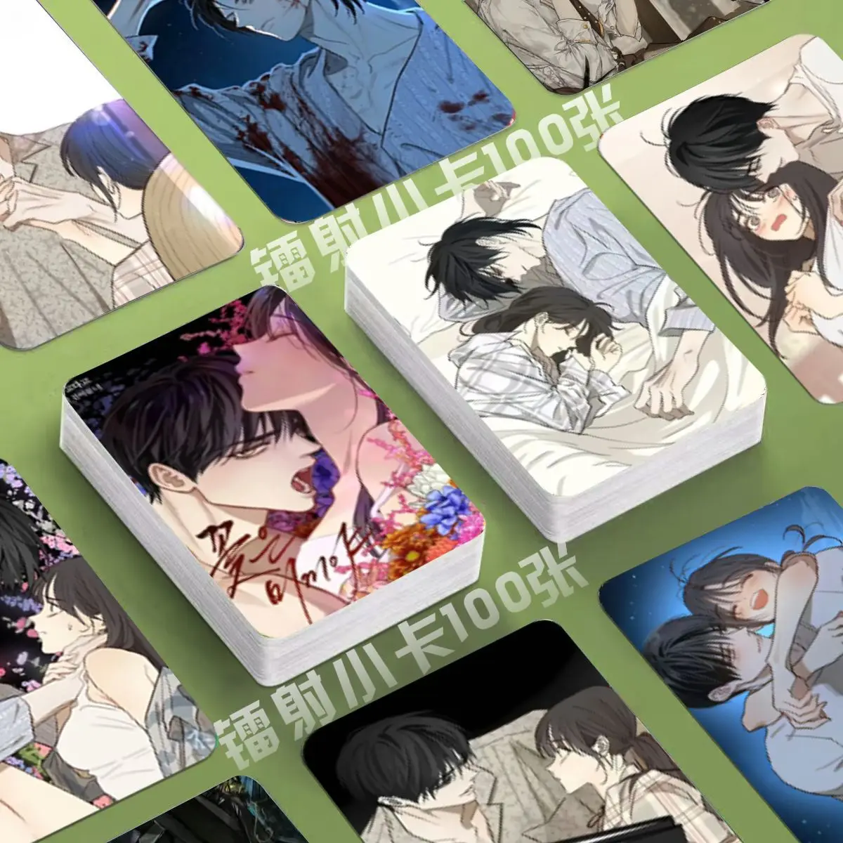 100 Pc/set Temptation of the Flower Lomo Card Album Comic Characters Photo Card Fans Collection Cards