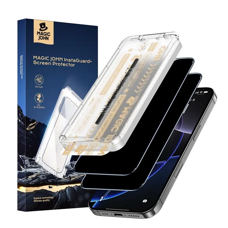 Why the MAGIC JOHN Premium Upgraded Privacy Screen Protector Is the Best Choice for iPhone & Samsung Users