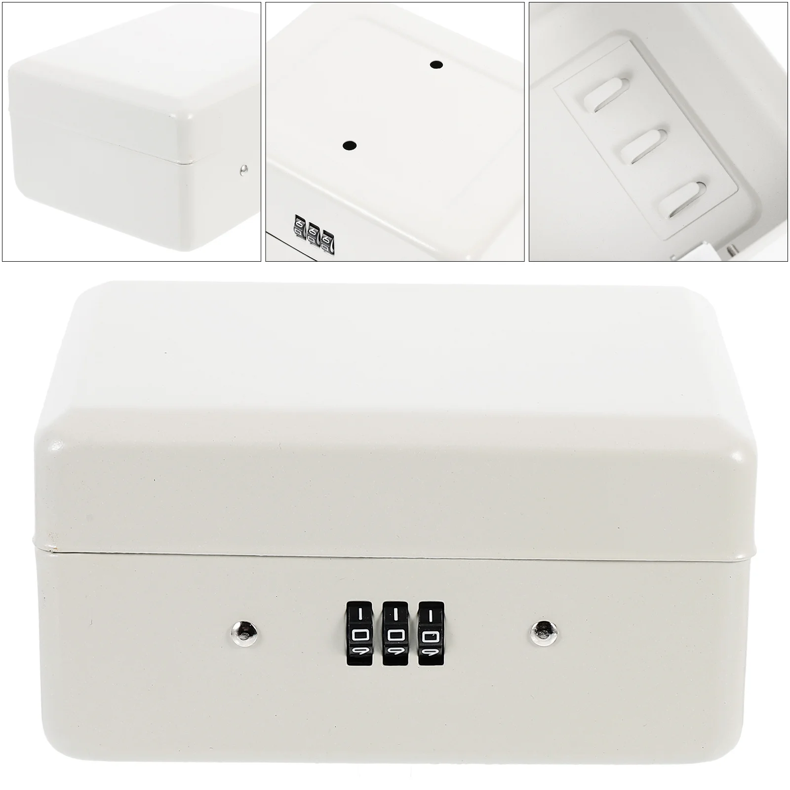 1 مجموعة مفتاح خزانة الأمن 6 فتحة المواد الثقيلة سهلة لإدارة المفاتيح الحائط صندوق تخزين 6 فتحات صندوق المفاتيح