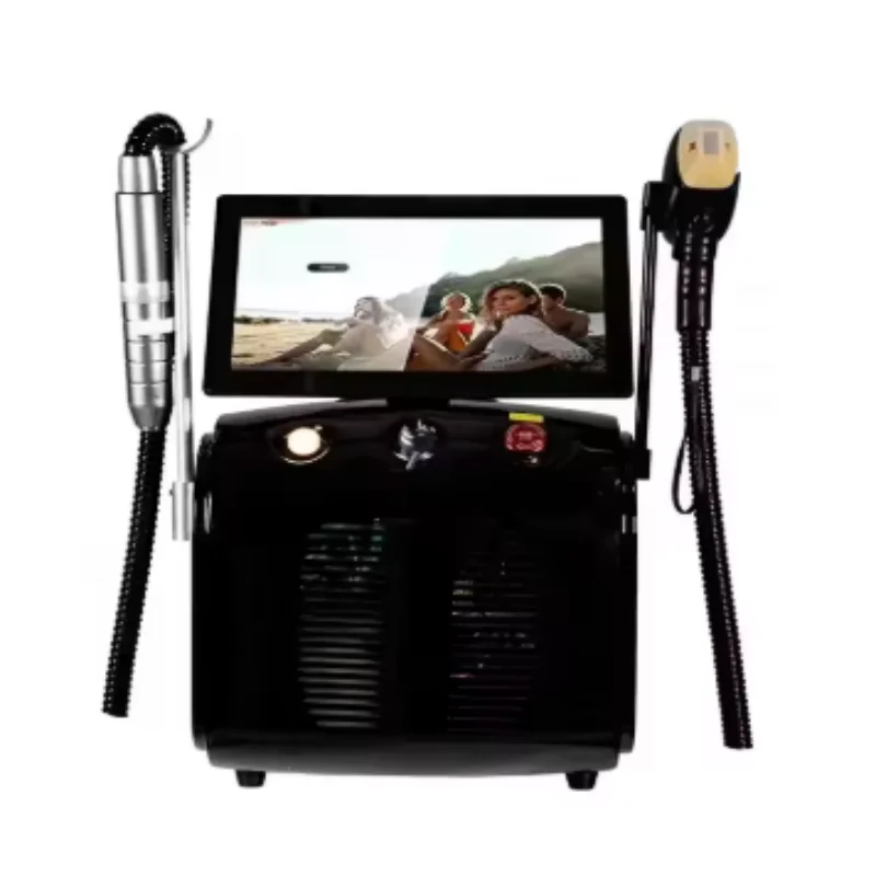 سوبرانو تيتانيوم إزالة الشعر المهنية 4 في 1 ديود ليزر بيكو Ipl Nd Yag بيكو ثانية ليزر Opt إزالة الشعر إزالة الوشم #3