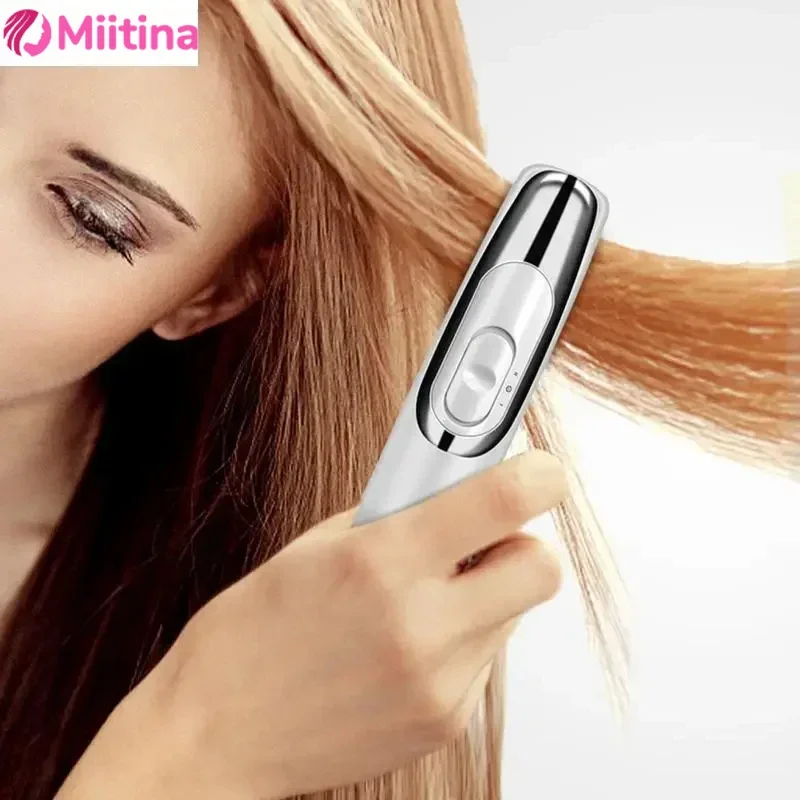 Novo pente de massagem elétrica anti perda de cabelo cabeça meridiano massagem artefato totalmente automático fototerapia profissional massagem do couro cabeludo