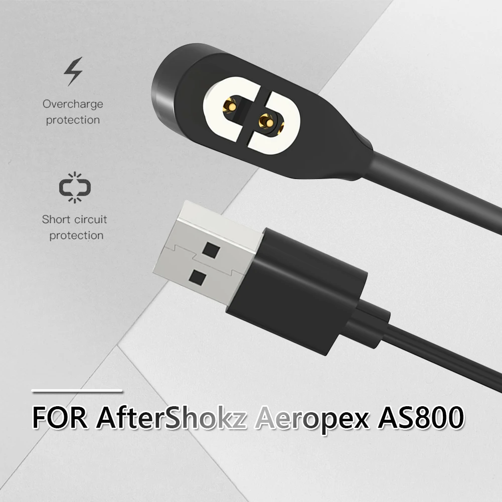 العظام التوصيل سماعة كابل شحن ل after shokz Aeropex AS800 كابل شحن سماعات الأذن امدادات الطاقة حوض استبدال