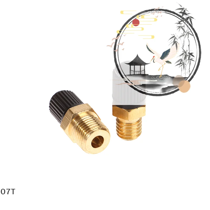 DIY Air Compressor Tank Fill Valve: 1PC Hexagonal Brass M8/M10 Threaded Valve Core