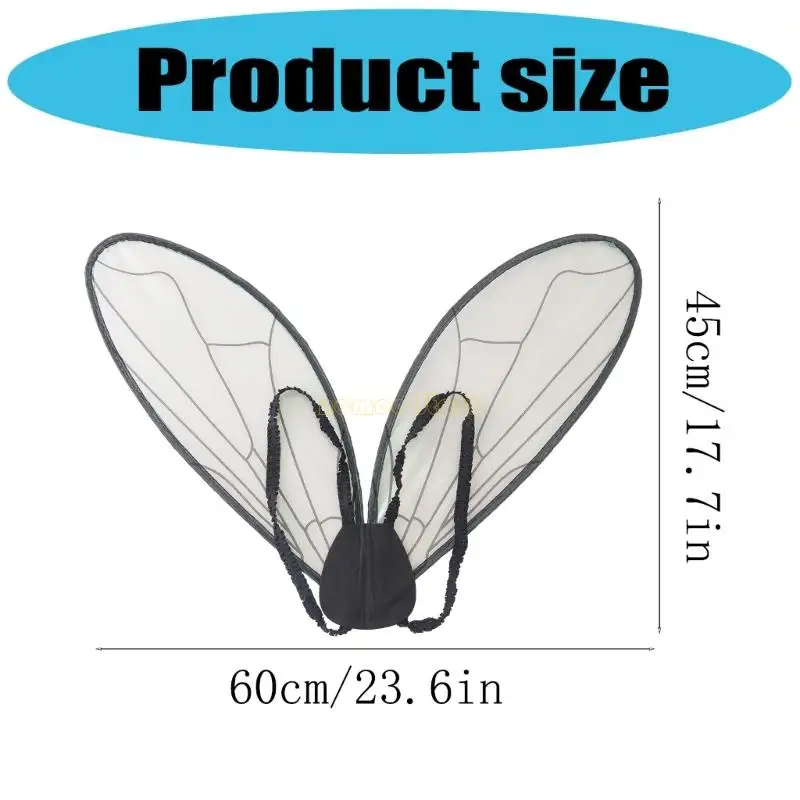31BFバタフライウィンググリッターフェアスウイングエンジェルウィングレディースリトルガールズ、ドレスアップのふりをするハロウィーンコスチューム
