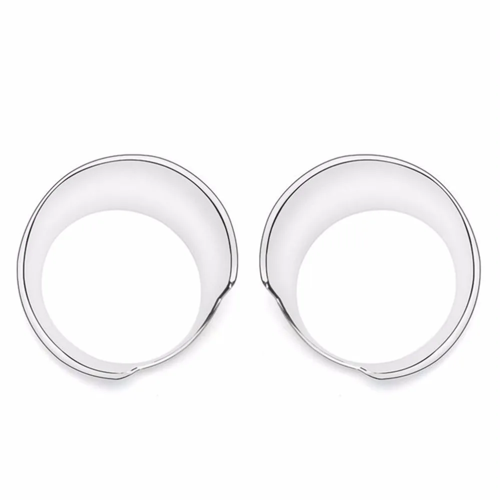 

ABS Chrome Finish Headlight Decoration Cover Trim for Jeep Renegade 2015 2016 2017