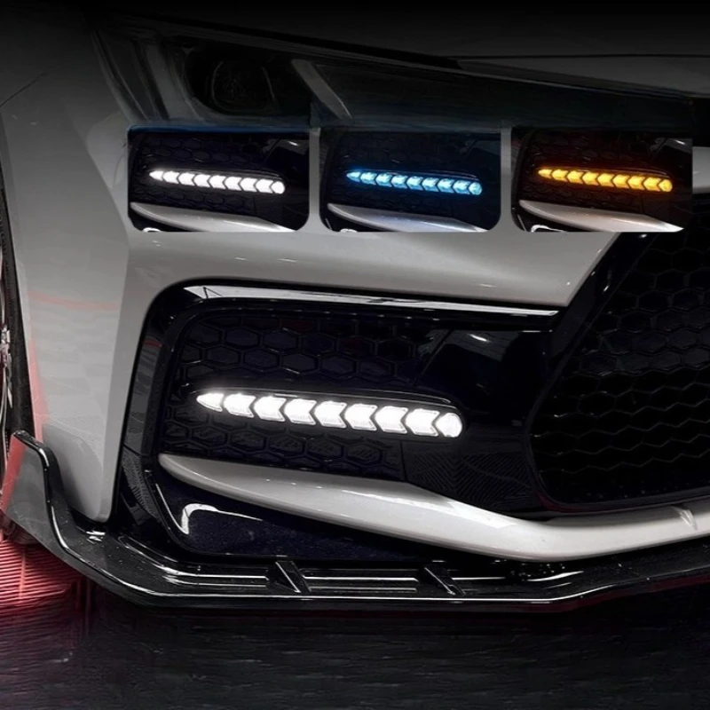 

For 2021-2022 New Levin Daytime Running Light Modified Leiling Front Fog Light Streamer Turning Daytime Running Light