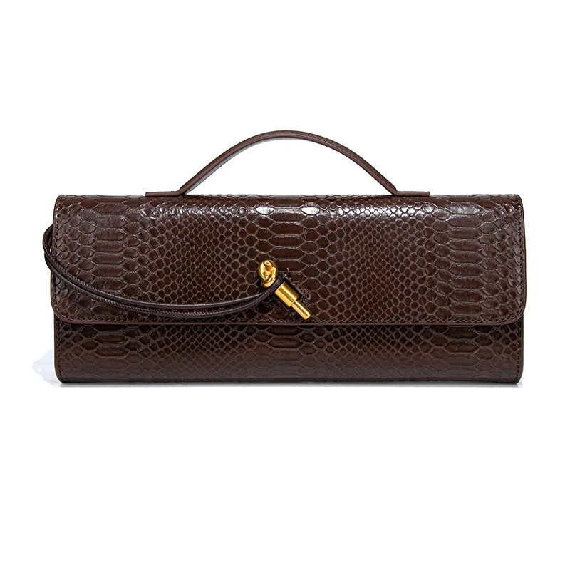 New Arrival Fashionable Crocodile-PatternTop-Handle Bag Fashionable and Unique Bag for Women's Evening Occasions handbags image 3