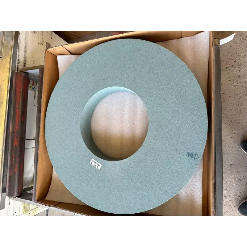 Ceramic grinding wheel for 700mm desktop grinder, green silicon carbide grinding stone for tools
