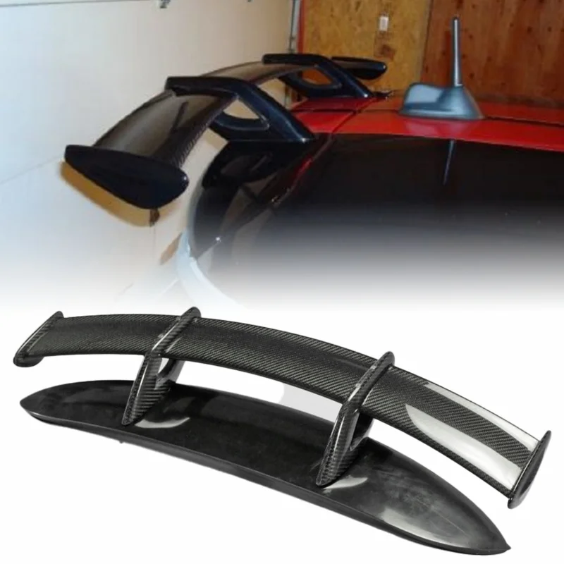 

USA Warehouse R56 Type B Carbon Fiber Roof Spoiler With Fiberglass Base