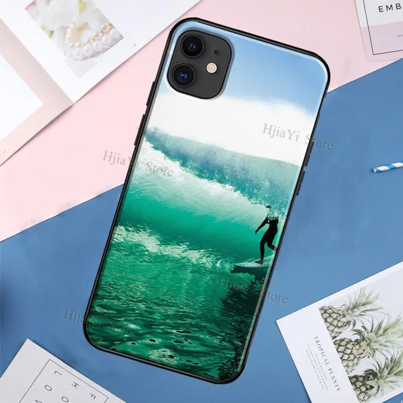 Surfer Surf Hang Loose Shaka Case For iPhone XR X XS Max SE 2020 6S 7 8 Plus 11 Pro Max 13 Pro Max 12 mini TPU Cover