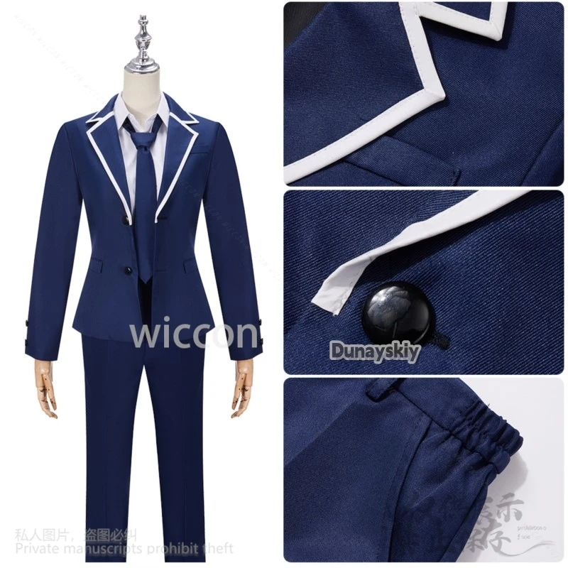 Anime Sasaki And Miyano Cosplay Miyano Yoshikazu Costume DK School Uniform Suit Wigs For Man Halloween Christmas Customized