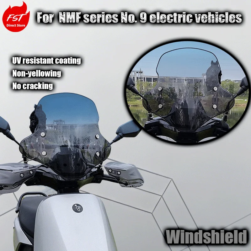 

For Electric vehicle windshield windshield panel No. 9 electric vehicle NMF series modified upper windshield