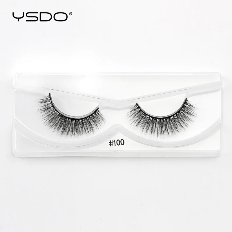 YSDO 10 Pairs 3D Mink Lashes Wholesale Hand Made Faux Mink Eyelashes Natural False Eyelash Extension Makeup Fake Lashes Cilios