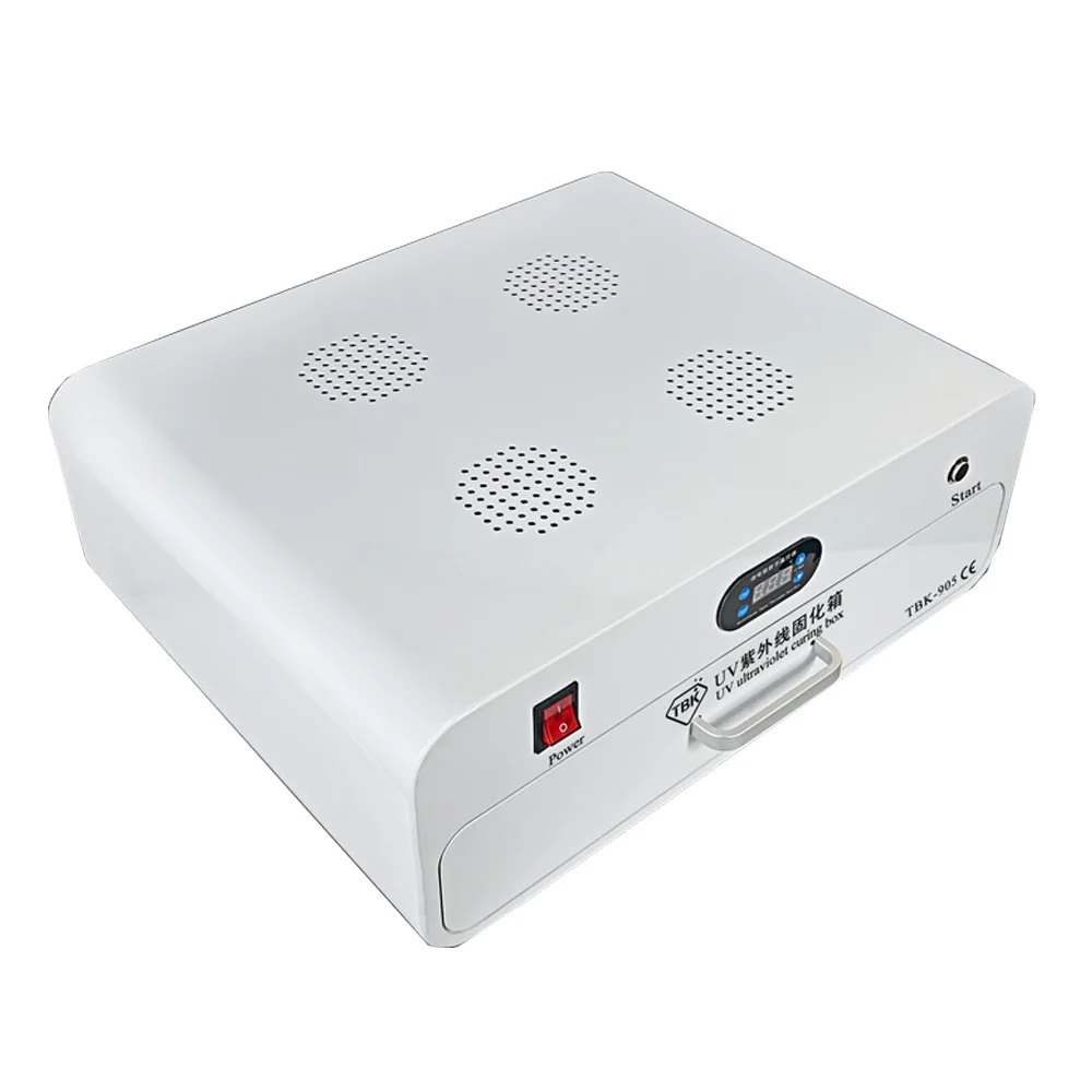 UV Curing Light Box for 3D Resin Printer LY TBK 905 LCD SLA DLP 80 Pcs 200W 110V 220V LED Lights New 110V 220V Common Use