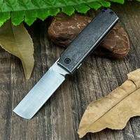 Mini Pocket 5915 Folding Knife 8Cr13Mov Blade 420  Steel Handle Outdoor Portable Belt Knife EDC Tools Camping Utility Knife