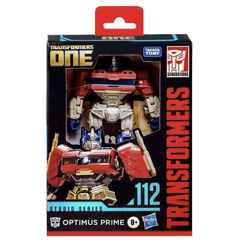 مجسمات عمل محولات Hasbro-Optimus الرئيسية للأولاد ، لعبة نموذجية ، سلسلة استوديو واحدة ، السلسلة ، المحولات