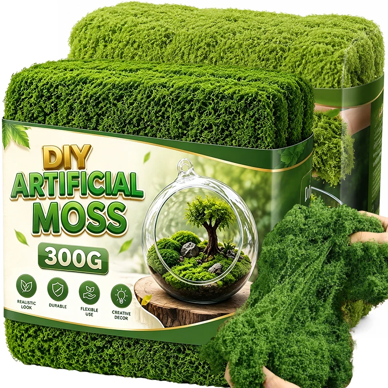 Preserved Moss Sheet - Eternal Life Moss Grass Artificial Green