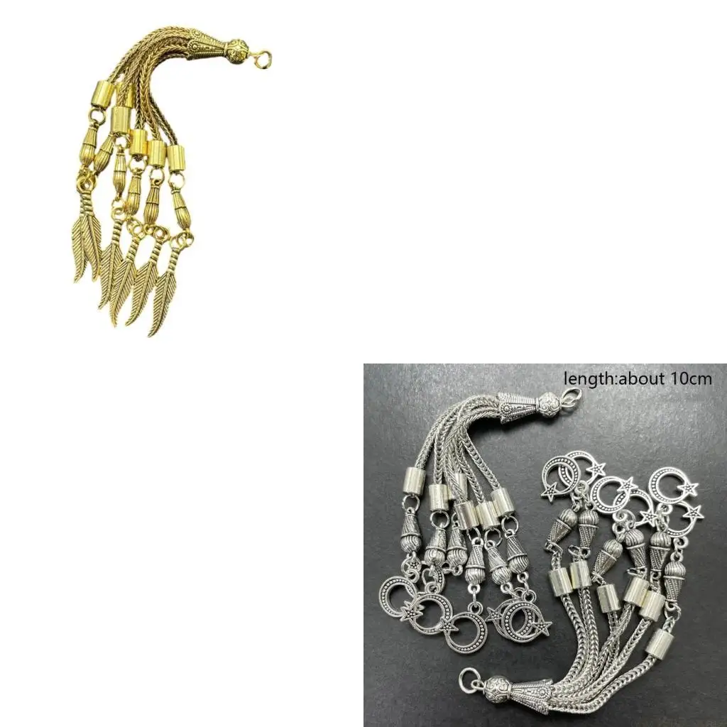 

D46E Ближневосточный кулон, подвеска «сделай сам», ювелирные изделия из бисера, аксессуары для рукоделия в этническом стиле, с