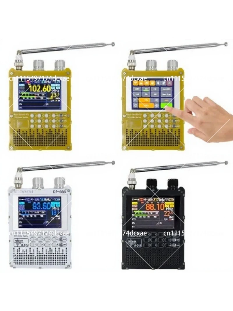 2.8 Inch IPS Touch Screen Radio Full Band FM LW MW SW Portable Digital Tuning Receiver