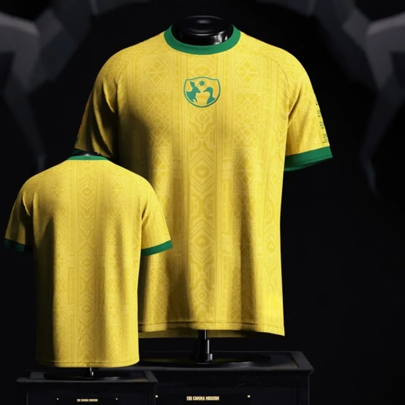 2026 Hot Selling Australia-Themed Jersey Australian Kangaroo Badge Crew Neck T-Shirt Casual Sports Moisture-Wicking Top Unisex