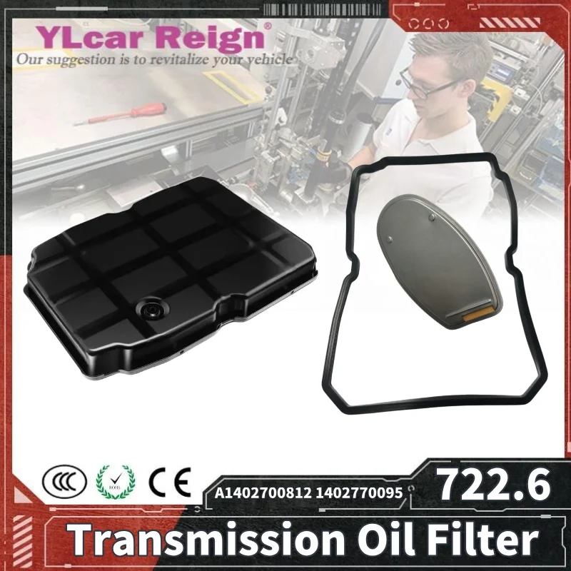 

722.6 Transmission Oil Pan Filter Kit For Chrysler Jeep Dodge Mercedes Benz W129 W140 W163 A1402700812 1402710080 1402770095