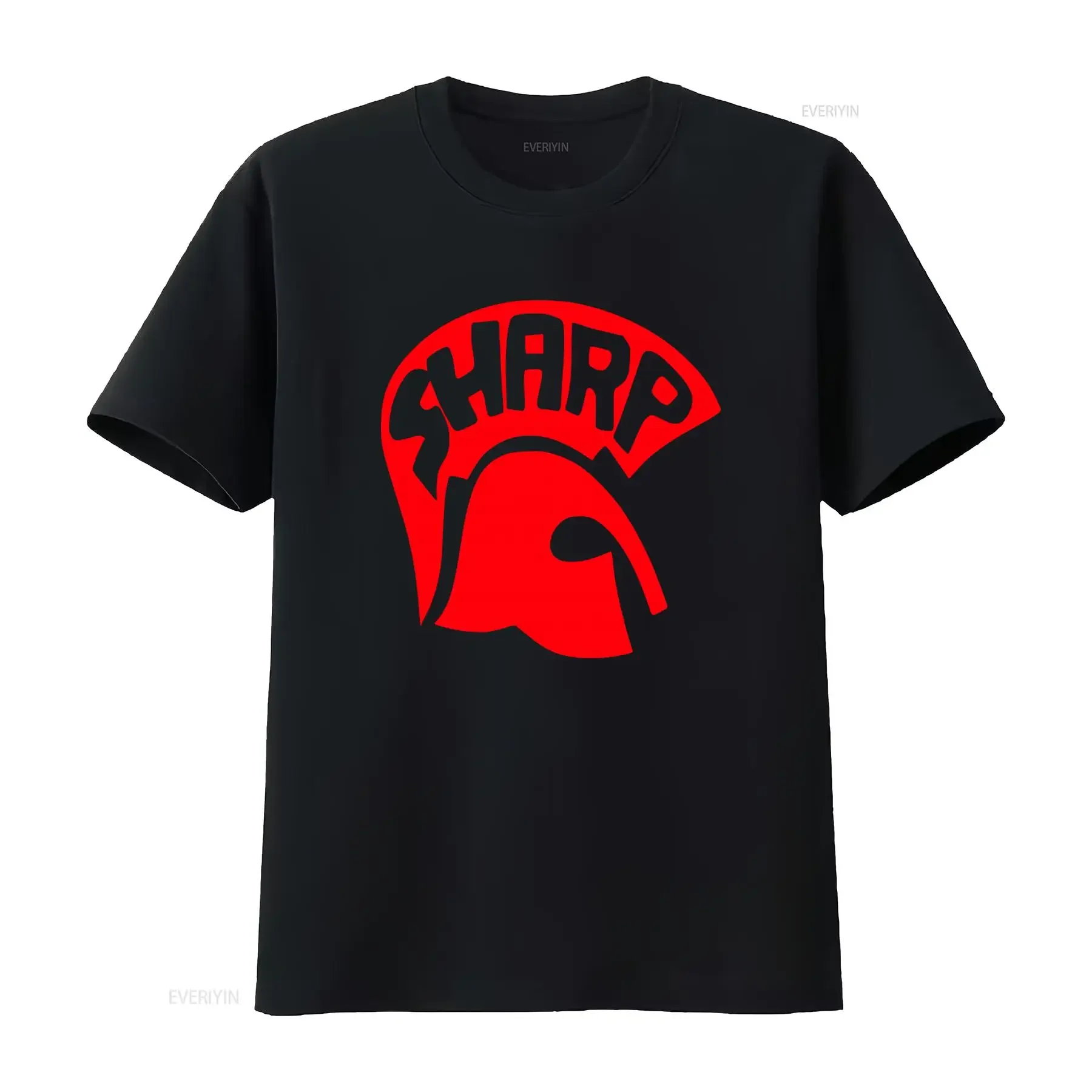 Skinhead Skinheads Skins Trojan Sharp Print T shirt for Men Free Delivery Sizes S 3XL vintage Washed Comfortable