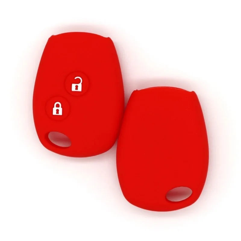 مناسبة لحافظة حماية مفتاح السيليكون المستقيمة ذات الزرين من رينو #6