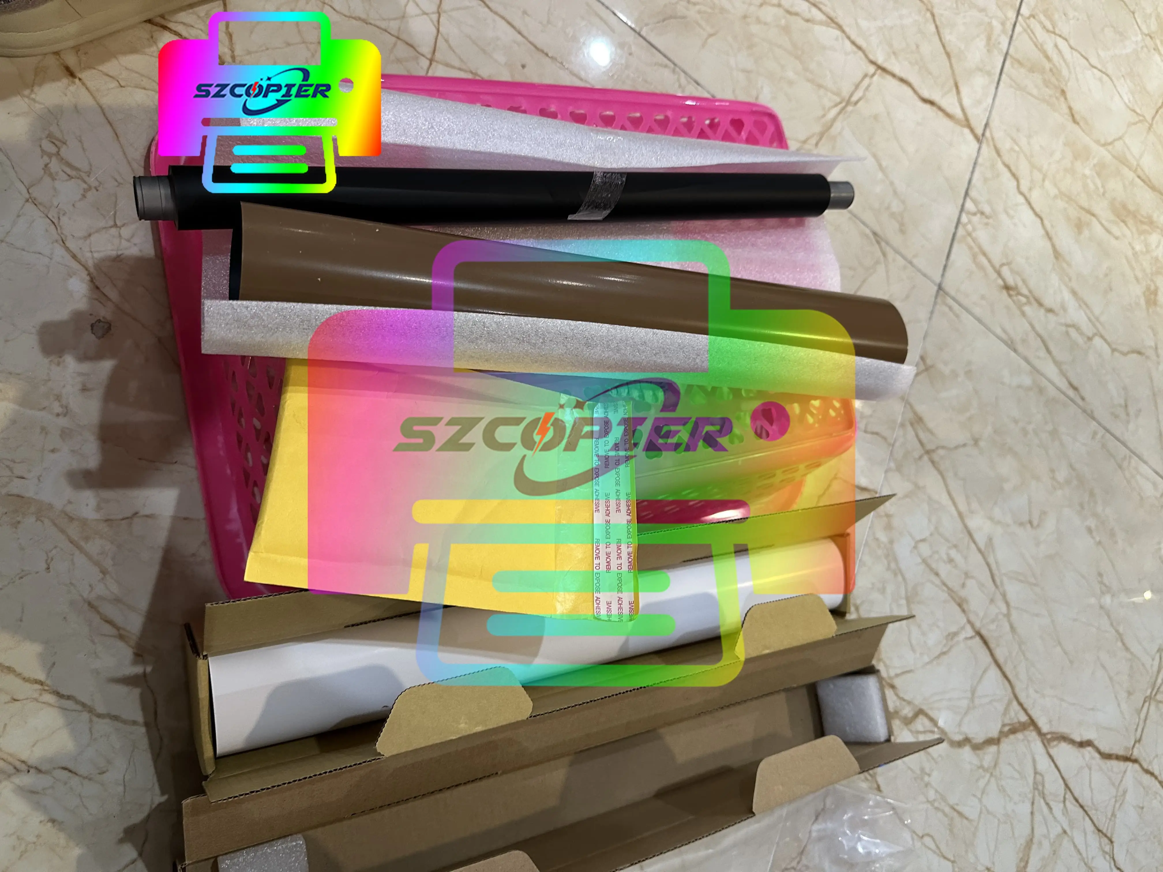 CFRM-1726DS71-Film NROLI2136FCZZ Fuser Belt support for Sharp MX-3050 4050 3060 4060 3070 3570 4070 C3081 C3581 C4081 Lower Slee