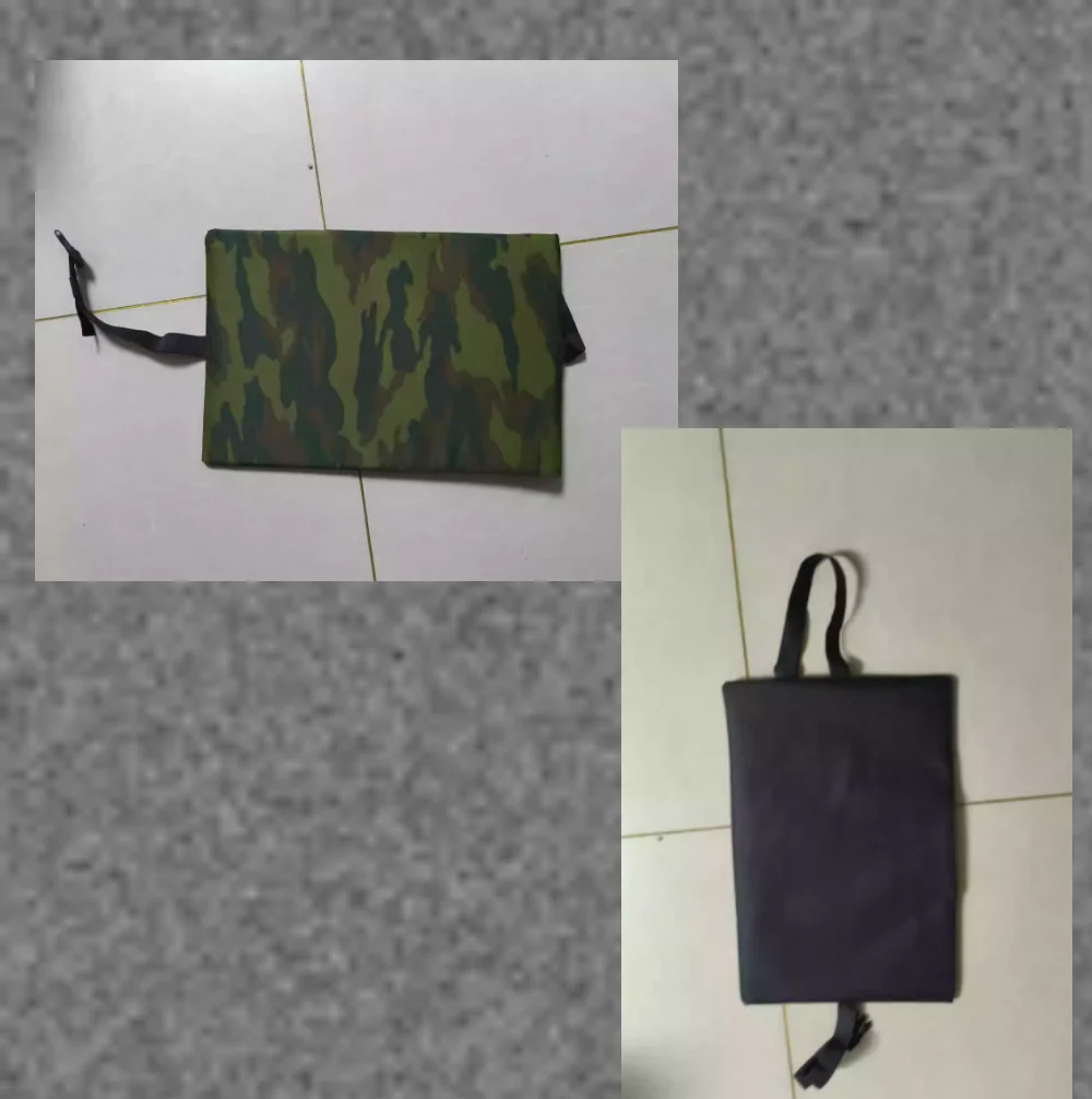 Almohadilla táctica impermeable rusa Flora camuflaje cruzado trasero - imagen 3