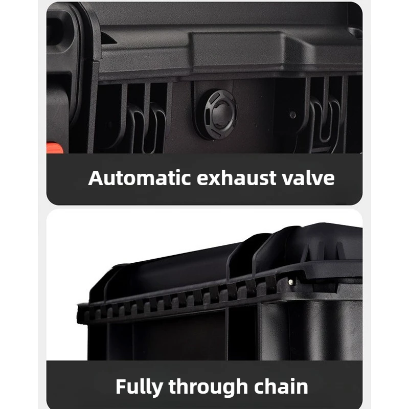 Portable Tool Storage Box Waterproof Hardware Tools Case Multi-functional Safety Protection Organizer Box Tool Case with Sponge