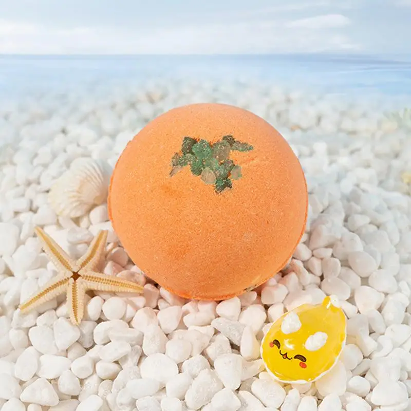 Bath Ball For Kids Kids Bath Salt Ball Natural Organic Land & Sea Toys Handmade Ball For Kids For Dry Skin Moisturize