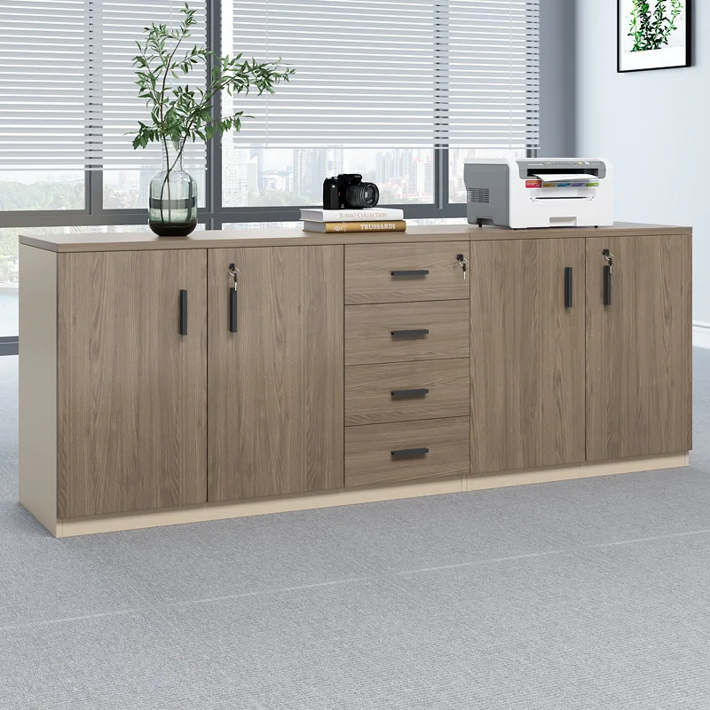 Office tea cabinet copier base storage with lock with drawer desk side cabinet partition cabinet