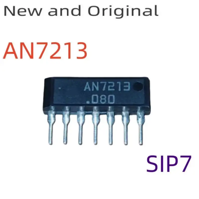 New and Original AN7213 SIP7 FM Front-end Circuit for Radio