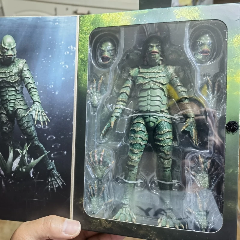 

In Stock Original 7'' Neca Figure Creature From The Black Lagoon Figure 04822 Action Figure Horror Film Collectible Model Toy