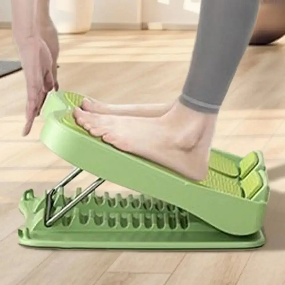 Adjustable Calf Stretching Board Non-slip 11 Levels Exercise Tilt Ramp Foldable Triangular Structure Foot Inclined Pedal