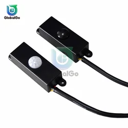 DC 12V Reed Relay Normally ON/OFF Body Infrared PIR Motion Sensor Switch Human Motion Sensor Detector Switch For LED Light