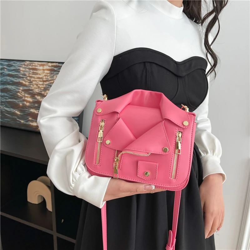 Fashion Jacket small Shoulder Bag Hip hop Clothes Shape female Handbag Purse Brand Designer Women Bag Luxury Lady Crossbody Bag